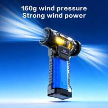 電動無線除塵器,高功率無刷馬達手持式吸塵器附充電吹風功能,3段式可調速,適用於除塵、吹雪、吹乾頭髮、居家清潔及電腦除塵,車用吹風與吸塵雙用 - 無線 - 查看 12