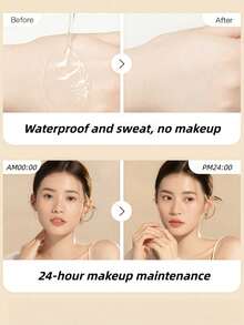 BABREA Foundation, Oil-Control & Long-Lasting, No Easy Makeup Removal, Concealing & Skin-Friendly, Brightening, Cream Foundation For Combination & Dry Skin, Genuine & Official - #01 Moisturizing/Ivory White - View 2