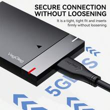 VegGieg USB3.0 A To Micro B Hard Drive Cable, 5Gbps High Speed Data Sync Cord For 2.5" External HDD, WD Seagate Disk Enclosure - 查看 6