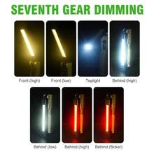 Multifunctional Rechargeable COB Work Light, Foldable LED Inspection Lamp With Magnetic Base, Auto Repair Flashlight For Outdoor & Tent Use, For Camping - Multicolor - View 5