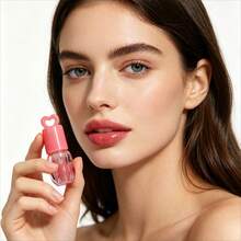 1 buah Tabung Lip Gloss Transparan Kosong yang Dapat Diisi Ulang dengan Kuas Lembut, Wadah Lip Balm Mini Portabel untuk DIY, Cocok untuk Kosmetik dan Riasan - MultiWarna - View 5