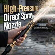 High Pressure Washer Nozzle Direct Spray Gun With 3 Spray Modes, Adjustable Heavy Duty Water Pressure Cleaning Nozzle With High Pressure Water Gun, Suitable For Car, Bicycle, Window Cleaning - View 9
