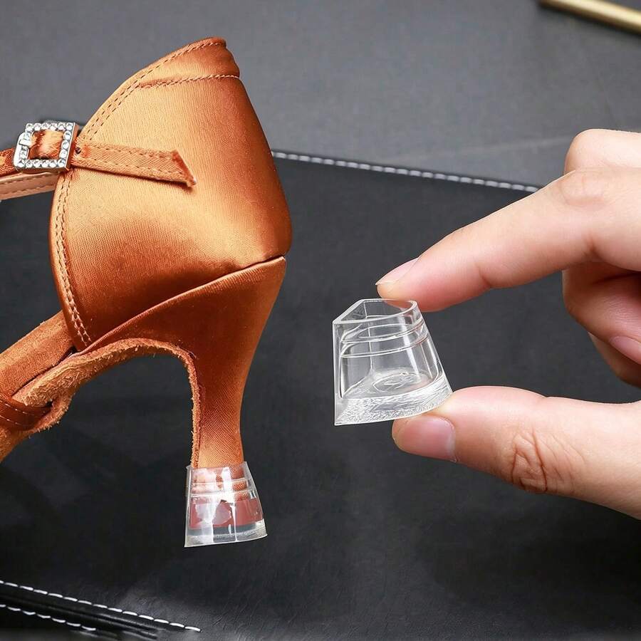 Professional High Heel Silicone Heel Protector, Dance Shoe Anti-Slip Heel Pads, Suitable For Women's Sandals, Pumps, Accessory Gift Idea - ED1 - View 1