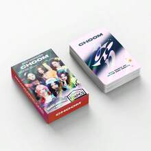 124pcs BABY MONSTER New Album CHOOM Holographic Laser Cards, Star LOMO Cards - Multicolor - View 7