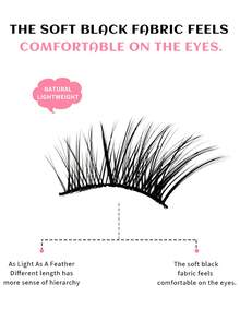 10 Pairs Soft Faux Mink Eyelashes - Reusable False Eyelashes, Eye Tail Extension Design, Fox Eye Style, Suitable For Daily Dating, Stage Parties, Makeup Use, Create Natural And Charming Makeup Effect, Easy For Beginners To Use - View 5