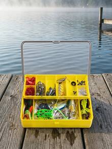 GOTURE 1 Set Multi-Functional Fishing Kit, Includes Hard Baits + Soft Baits + Accessories, Suitable For Freshwater/Saltwater, Ideal For Bass And Trout Fishing, Holiday Gift - Multicolor - View 7