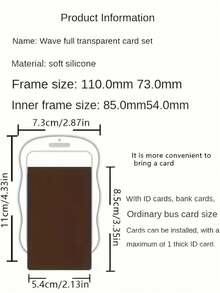 1pc Heavy Duty Retractable ID Badge Holder With Keychain And Wrist Strap, Transparent PVC Card Sleeve With Safety Lock, Anti-Theft Design, Durable ID Card Holder, Suitable For Student ID And Campus Card, Ideal Back To School Gift, Fits Student ID And Access Card - Includes Sliding Cover, Keychain And Meal Card Clip For Easy Card Visibility - Also Features Wrist Strap And Cute Pendant - A - View 6