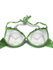 1 miếng ngực giả silicone trong suốt, phù hợp sử dụng sau phẫu thuật, chịu nhiệt, phù hợp cho môi trường suối nước nóng và hồ bơi - Trong sáng - Xem 5