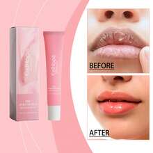 EELHOE 15g Premium Lip Balm, Glowing Recipe, Moisturizing Lips, Sexy Lips, Ingredients: Orange Fruit Extract, Shea Butter, Beeswax, Honey Aloe Vera Leaf Extract, Suitable For: Chapped Lips, Lip Scrub Moisturizing - Honey Flavor + Fruit Flavor - View 4