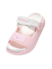 mini bala Convertible Slide Sandals For Kids, Unisex, Lightweight Breathable Summer Casual Slippers, Suitable For Indoor/Outdoor, Beach, Travel And Play - Pink - View 9