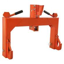 Techigher 3 Point Quick Hitch For Category 1 & 2 Tractors, 70cm Lower Arm Width, 5-Level Adjustable Height Adapter For Efficient Farm Implement Attachment, 1360kg Lifting Capacity - Multicolor - View 9