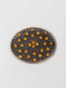 1pc Shiny Zinc Alloy Belt Buckle, Suitable For All Seasons - BH2000 - View 4