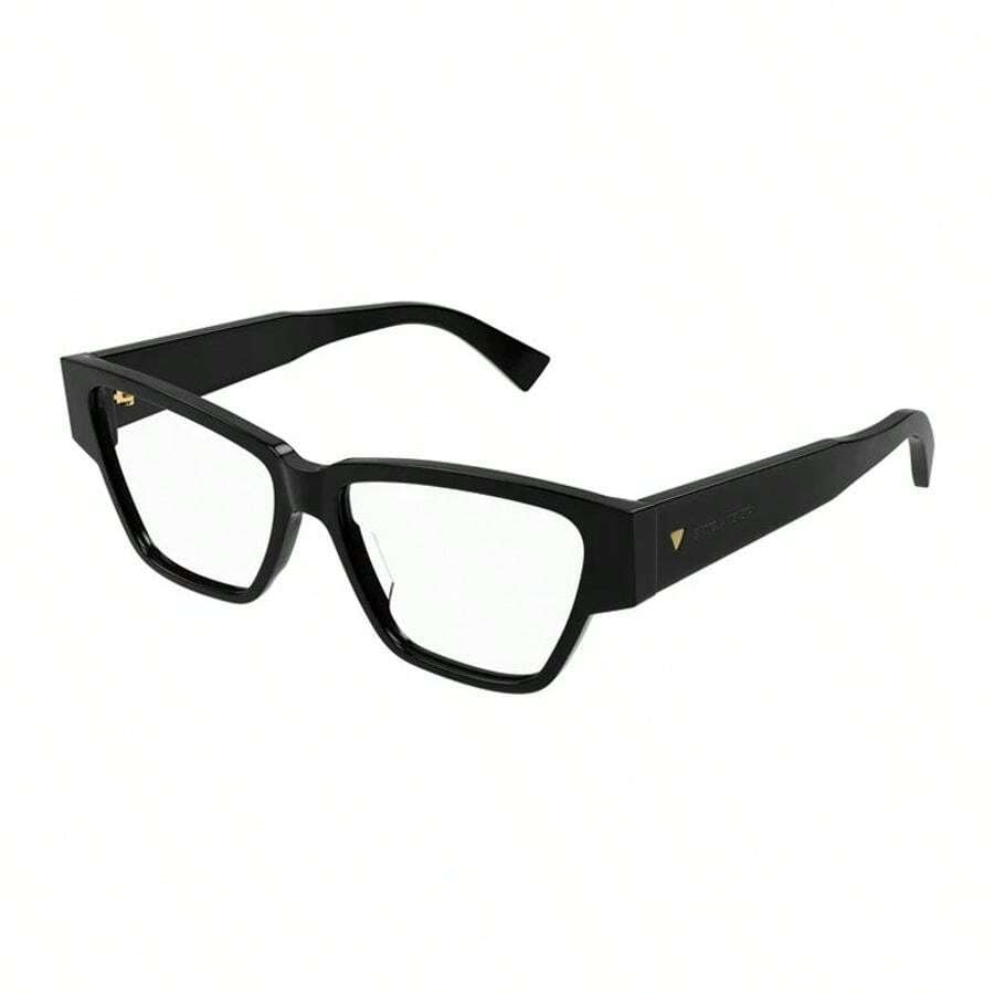 Bottega Veneta Eyeglasses Cat Eye Full Rim, Black Frame And Clear Demo Lenses Lens Bv1288O001 - 55-15-145 - View 1