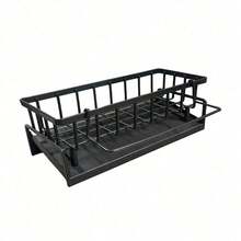 1pc Modern ABS Plastic Kitchen Storage Rack - Multifunctional Sponge And Towel Holder With Drainage, Suitable For Countertop And Sink Storage, No Electricity Required - Multicolor - View 8