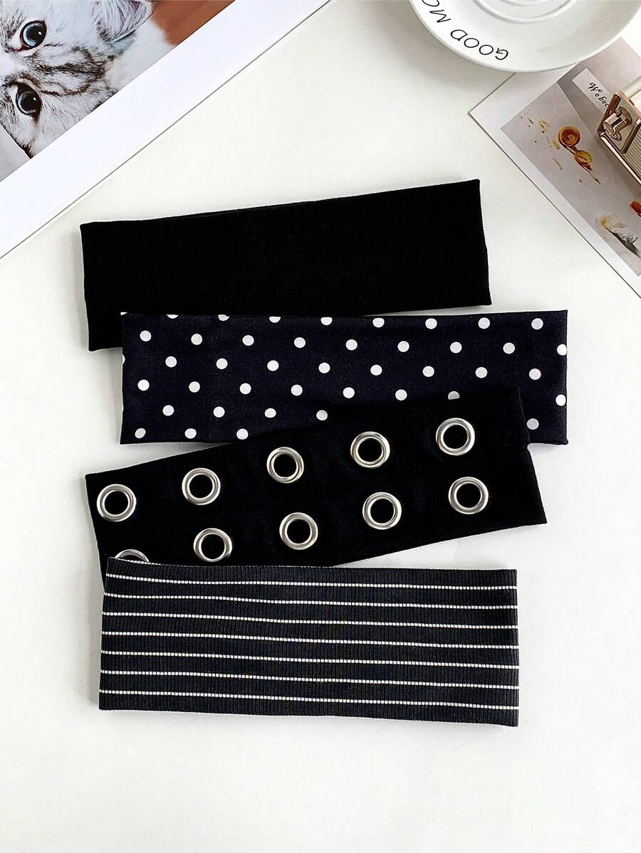 1/4pcs Dopamine Girl Style Headband, Unique Niche Headband For Women ...