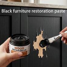 Diseñado específicamente para el refinado y recoloración de muebles. Combina funciones de relleno de arañazos y emparejamiento de color, convirtiéndolo en una pasta multifuncional todo en uno para la reparación de muebles y el emparejamiento de color. - C - Ver 1