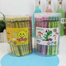 4 Pen Barrels + 32(64) Replacement Leads Random Color Set Funny Missile Egg-Laying Pencil | No-Sharpening Mechanical Pencil, Creative Humorous Teacher Gift And Christmas Surprise Stationery | Essential Tool For Student Hand-Drawn Sketching - Multicolor - View 5