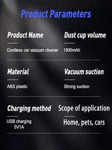 New Upgraded 3-In-1 Powerful Cordless Handheld Vacuum Cleaner, Home Vacuum Cleaner, Blower And Suction Integrated, USB Rechargeable, Mini Lightweight, Suitable For Cleaning Dust, Snack Crumbs, Hair, Suitable For Sofa Crevices, Desktops, Stair Crevices, Pets - A - View 12