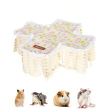 ITANDME Guinea Pig Hideout Guinea Pig Tassel Tunnel - Reinforced Top No Collapse, Stable Top Washable Small Animal Tunnel With Curtain - View 10