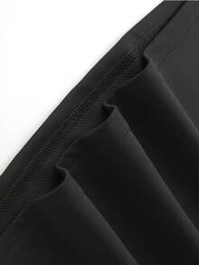 Nueva Camiseta de Talla para Hombre 2026: Color sólido simple con corte regular, con las palabras MARITH + FRAI'OIS, GIRBAUD y PARIS impresas en la parte delantera y trasera. La impre - Negro - Ver 4