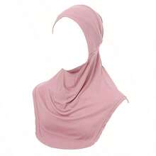Conjunto de bufandas versátil multicolor de moda modesta, tela suave, ligera y transpirable de verano para mujer, material elástico de calidad duradera, protección solar para hombros y cuello, resistente a arrugas y de secado rápido, disponible para musulmanas, prenda cultural hijab - Multicolor - Ver 14