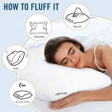 Ultra Plush Polyester Square Throw Pillow Insert, Hypoallergenic High Resilience Washable Cushion Core, Soft Polyester Filled Pillow Insert For Sofa Bedroom Dorm Home Decor & Back Support - White (white) 2pcs - View 8