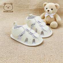 Spring/Summer Baby Sandals, Infant Walking Shoes 0-1 Year Old, Soft Sole Comfortable - White - View 2