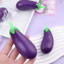 1/3 piezas Pelota antiestrés con rebote suave en forma de fruta, adecuada para adolescentes y adultos; Juguete antiestrés relleno de líquido en forma de fruta; Herramienta de relajación antiestrés - Verde - Ver 2
