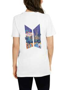 Women T-Shirts - 白色 - 查看 1