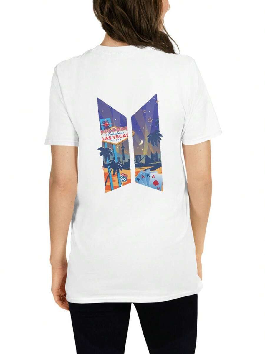 Women T-Shirts - 白色 - 查看 1