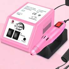 Professional Nail Art Drill Set, Electric Nail Drill Machine, Nail Grinding Machine, Gel Exfoliating Machine, Nail Grinding, Filing And Polishing Tools - US A Type Plug(110-127V) - View 8