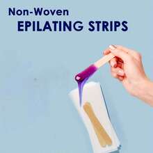 100/200/400pcs /Non Woven Wax Strips, Body And Facial Wax Strips For Hair Removal (Does Not Contain Wax) , Large 2.8" X 7.9 - Multicolor - View 3