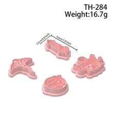Octopus Squid Whale Flatfish Polymer Clay Cutter Set, Ocean Animals Clay Mold For DIY Earrings, Jewelry Making & Handmade Crafts - Marine Animals - View 8