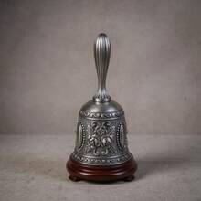 1/2/3 Exquisite Brass Hand Bells, Suitable For Weddings, Celebrations, Ceremonies, Holiday Gatherings, And Cultural Events. Due To Lighting, Monitor, And Other Factors, There May Be Slight Color Differences In The Actual Product - Bronze - View 16