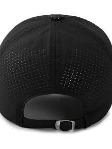 [1pc] Men's Breathable Mesh Quick-Dry Baseball Cap, Large Sun Protection Hat, Outdoor Fishing Sports Sun Hat, Father's Day Gift - Multicolor - View 5