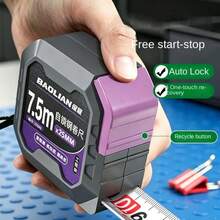 Thickened & Hardened Wear-Resistant Steel Tape Measure, Portable Drawing/Drafting Measurement & Calculation Self-Locking Box Ruler Tape - Tape Measure - View 5