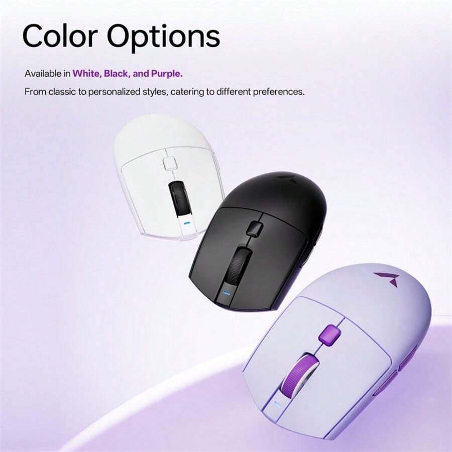 ATKGEAR ATK VXE Dragonfly V3 Pro Wireless Mouse 6 Programmable Buttons Wired/2.4G/BT Quad-Mode Mice 49g Lightweight Suitable For Home Gaming And Office Use - View 1