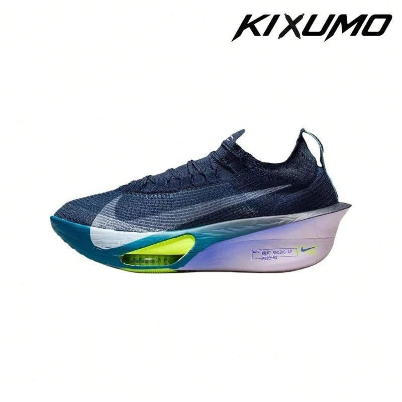 Nike Air Zoom Alphafly NEXT% 3 'Obsidian Violet' Blue Doll Denim-Turquoise Volt Sneakers Men FD8311-401 - 彩色 - 查看 1