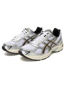 Asics Men's Casual Shoes GEL-1130 Lightweight Cushioned Comfortable Responsive Support Breathable Sports Training Running 1201A256-113 - White/khaki - View 7