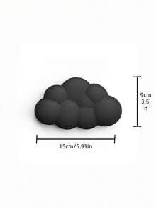 One-Piece Cloud Keyboard Wrist Rest, High-Density Polyurethane Memory Foam Material, Non-Slip Base, Ergonomic Design, Built-In Doll Holder, Suitable For Home Office, Computer, Laptop, Gaming Use - View 10