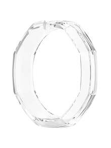 1pc Clear Hanging TPU Watch Case Compatible With Royal Pop Watch, Watch Accessories, Portable Hanging Watch Case, Shock Resistant Watch Case - Clear - View 3