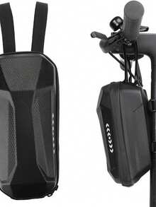 2L/3L Fully Waterproof Hard Shell Bag EVA Waterproof Front Bag For Scooter Bicycle Mountain Bike Quick Release Hanging - Black - View 4