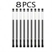 4/8/9pcs Diamond Tip Gel Pen 0.5mm Integrated Ink Cartridge Neutral Pen Smooth Continuous Ink Flow Black Blue Red Ink Student Office Writing Pens - Sets - View 9