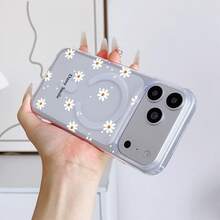 1 buah Casing Ponsel TPU Transparan Anti-Sidik Jari Motif Kartun Kucing Bunga Matahari Minimalis, Penutup Penuh, Kompatibel dengan iPhone 16 Pro Max/16/16 Pro/16 Plus/11/15/15 Pro/15 Pro Max/12/13/14 Pro Max/XS/XR/11 Pro/11 Pro Max/12 Pro/12 Pro Max/13 Pro/13 Pro Max/7 Plus/14 Pro/14 Pro Max/14 Plus/7 Plus/8 Plus/8/SE2/12 Mini/13 Mini, Cangkang Keras Anti-Menguning - MultiWarna - View 4