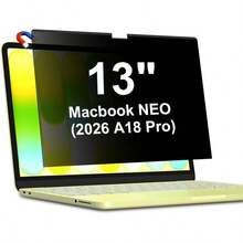 [1pc]適用於Macbook Air Pro 13.6 磁吸防窺螢幕保護貼，HD隱私膜，防藍光耐磨防刮，適用於13/14/15/16吋 NEO A18Pro - 查看 12