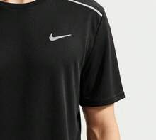 Nike Summer New Fitness Running Basketball Sports Casual Versatile Men's Short Sleeve T-Shirt - Black - View 5