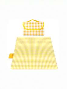 1pc Large Thickened Sandproof Waterproof Picnic Mat, Outdoor Moisture-Proof Picnic Blanket, Easy To Store, Non-Stick To Flowers And Grass, Suitable For Beach And Lawn, Outdoor Waterproof Foldable Picnic Mat, Portable Mat, Perfect For Family And Friends Outdoor Picnic, Outdoor Activities And Beach Use - Multicolor - View 6