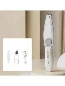 Wireless Dog Paw Trimmer With Powerful Suction Vacuum, USB Rechargeable, Low Noise, Suitable For Small And Large Dogs, Cats, Pet Grooming Tool, Ergonomic Design, Durable Construction, Dog Grooming Tool, Pet Owners Battery Capacity 600mAh - View 6