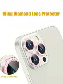 Juego de Protector de Lente de Diamante 9D, Película de Escudo de Anillo, Protector de Lente de Cámara de Vidrio Templado, Para Galaxy A17, S25FE, S25Edge, S24FE, S25Ultra, S25Plus, A16, A26, A36, A56, A55, A15, A35, A25, A05, A05S, A24, A34, A14, A54, S24Ultra, S24, S24Plus, S22Ultra, S23Ultra, S23Plus, S23, 16 Pro Max, 16, 16 Pro, 16 Plus, 15 Pro Max, 15, 14, 13, 12, 11 Pro - Rosa - Ver 4