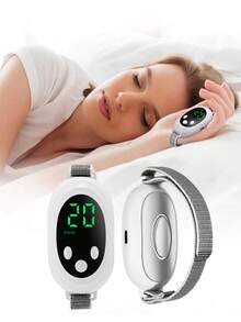Hailicare Smart Sleep & Energy Regulator|2 Modes + 20 Intensity Levels|EMS Microcurrent For Stress Relief|Skin-Friendly Adjustable Strap|Type-C Fast Charging|Suitable For Sleep & Daily Use - Cadet Blue - View 11